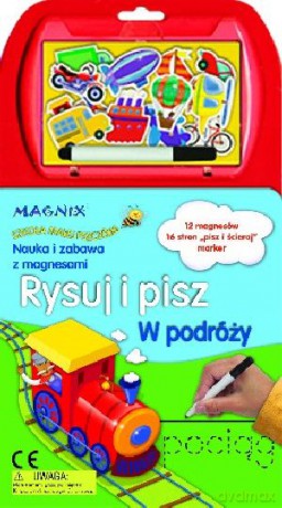 Rysuj i pisz. W podróży. MAGNIX Szkoła Małej Pszczółki [KSIĄŻKA]