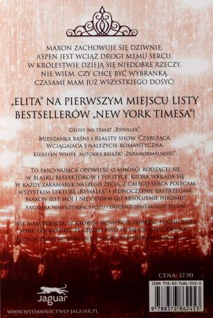 Rywalki. Część 2. Elita - Kiera Cass [KSIĄŻKA]