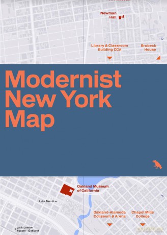 Modernist New York Map: Guide to 20th century architecture in New York City - Allison C. Meier [KSIĄŻKA]