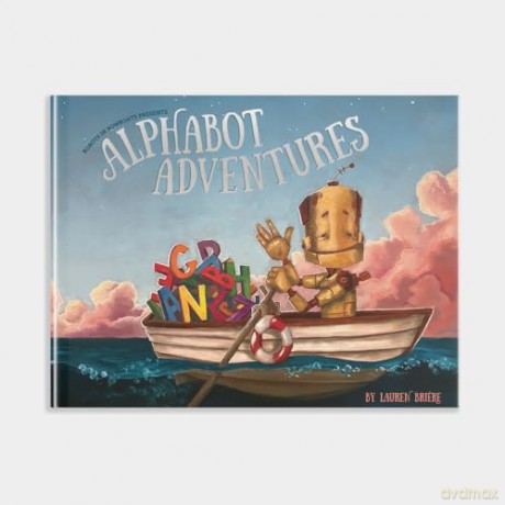 Alphabot Adventures: A Robot ABC Book: A Robot ABC Book (ABC Books for Kids Ages 3-5) - Lauren Briere [KSIĄŻKA]