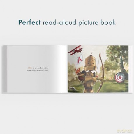 Alphabot Adventures: A Robot ABC Book: A Robot ABC Book (ABC Books for Kids Ages 3-5) - Lauren Briere [KSIĄŻKA]