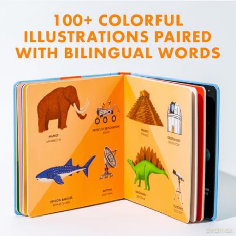 My Big Bilingual Book of First Words: 100+ English-Spanish Words for Animals, Foods, Vehicles, Planets, and More!: 3 (Si Sabo Kids) - Mike Alfaro [KSIĄŻKA]