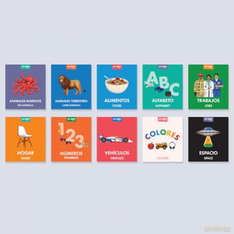 My First Bilingual Library: A Spanish-English Vocabulary Board Book Set of Colors, Numbers, Animals, ABCs, and More: 2 (Si Sabo Kids) - Mike Alfaro [KSIĄŻKA]