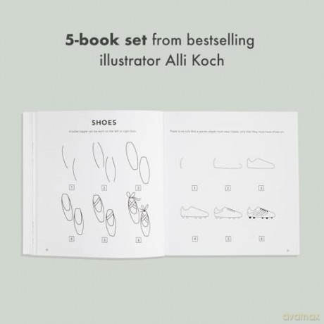 So Many Things: A Box Set of 5 How-to-Draw Books for Kids (Stocking Stuffers) - Alli Koch [KSIĄŻKA]