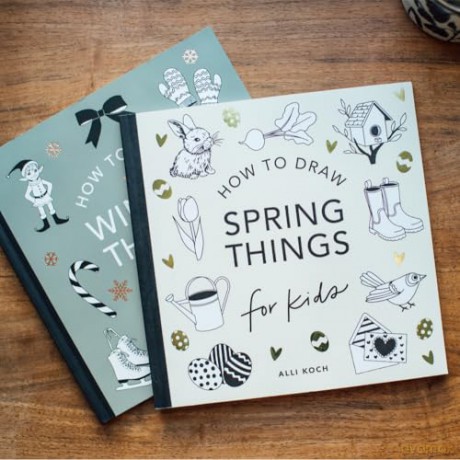 Spring Things: How to Draw Books for Kids with Easter Eggs, Bunnies, Flowers, and More (How to Draw for Kids Series) - Alli Koch [KSIĄŻKA]