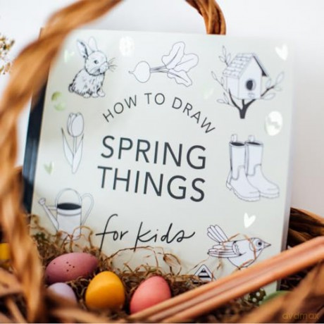 Spring Things: How to Draw Books for Kids with Easter Eggs, Bunnies, Flowers, and More (How to Draw for Kids Series) - Alli Koch [KSIĄŻKA]