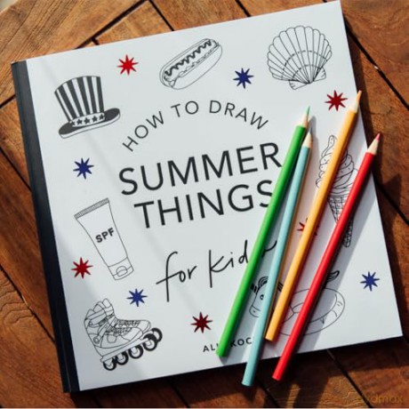 Summer Things: How to Draw Books for Kids featuring Beach Fun, Summer Camp, Picnics, and More (How to Draw for Kids Series) - Alli Koch [KSIĄŻKA]