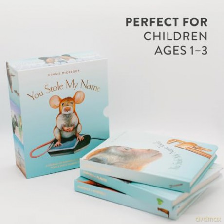 You Stole My Name Board Book Box Set: The Curious Case of Animals with Shared Names (Picture Book Box Set) (You Stole My Name Series) - Dennis Mcgregor [KSIĄŻKA]