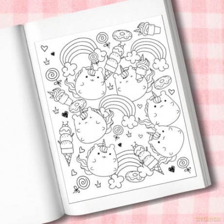 Mangatopia Cupcakes and Kitties: A Cuteness Overload Colouring Book of Anime and Manga - Maddie Morales [KSIĄŻKA]