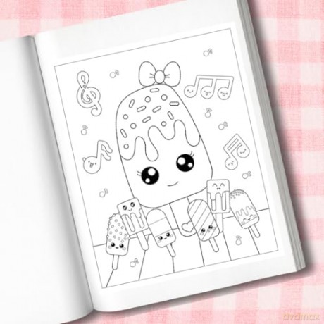 Mangatopia Puppies and Popsicles: A Playfully Sweet Colouring Book of Anime and Manga - Maddie Morales [KSIĄŻKA]