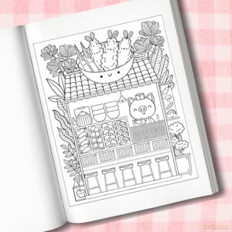 Mangatopia Tiny Kawaii: A Spectacularly Adorable Colouring Book of Anime and Manga - Liv Wan [KSIĄŻKA]