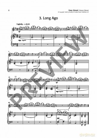 Easy Street: Eight attractive pieces for developing players (Easy Music Series) - Karen Street [KSIĄŻKA]