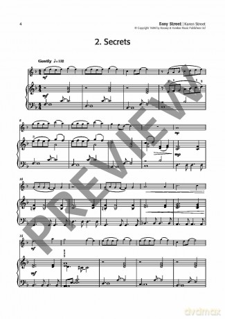 Easy Street: Eight attractive pieces for developing players (Easy Music Series) - Karen Street [KSIĄŻKA]