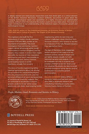 The Age of Machinery: Engineering the Industrial Revolution, 1770-1850: 12 (People, Markets, Goods: Economies and Societies in History) - Gillian Cookson [KSIĄŻKA]