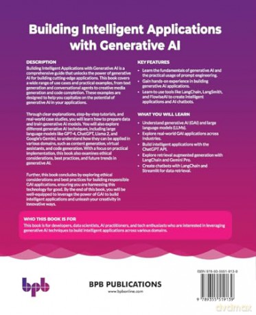 Building Intelligent Applications with Generative AI: Explore the potential of AI for next gen applications (English Edition) - Yattish Ramhorry [KSIĄŻKA]