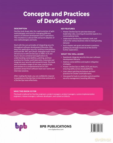 Concepts and Practices of DevSecOps: Crack the DevSecOps interviews (English Edition) - Ashwini Kumar Rath [KSIĄŻKA]