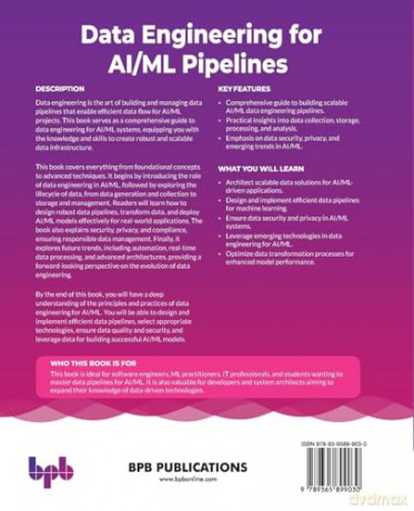 Data Engineering for AI/ML Pipelines: Ultimate guide to data pipelines and architectures for AI/ML applications (English Edition) - Venkata Karthik Penikalapati [KSIĄŻKA]