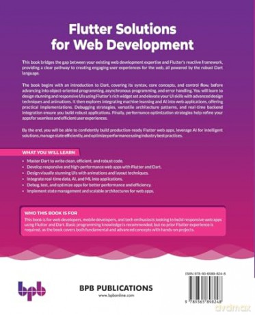 Flutter Solutions for Web Development: Modern web development with Flutter, Dart, and AI integration (English Edition) - Zaid Kamil [KSIĄŻKA]