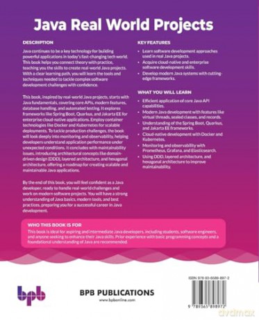 Java Real World Projects: A pragmatic guide for building modern Java applications (English Edition) - Davi Vieira [KSIĄŻKA]