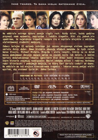 Ostry dyżur sezon 6 [3DVD]