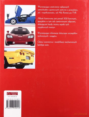 Samochody sportowe. Wyczynowe maszyny - Craig Cheetham [KSIĄŻKA]