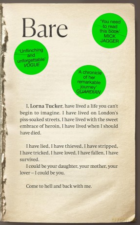 BARE: 'You have to read this book' MICK JAGGER - Lorna Tucker [KSIĄŻKA]