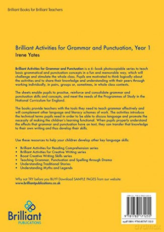 Brilliant Activities for Grammar and Punctuation, Year 1: Activities for Developing and Reinforcing Key Language Skills - Irene Yates [KSIĄŻKA]