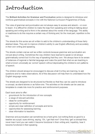 Brilliant Activities for Grammar and Punctuation, Year 1: Activities for Developing and Reinforcing Key Language Skills - Irene Yates [KSIĄŻKA]