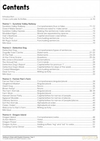 Getting to Grips with English Grammar, Year 1: Developing Grammar and Punctuation through Reading and Writing - Charlotte Makhlouf [KSIĄŻKA]