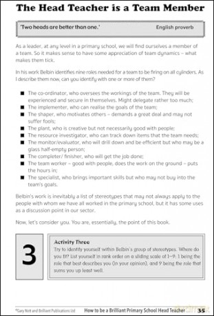 How to be a Brilliant Primary School Head Teacher: A simple, practical guide to leading a primary school for the very first time - Gary Nott [KSIĄŻKA]