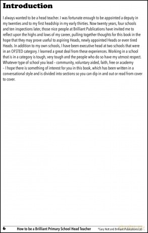 How to be a Brilliant Primary School Head Teacher: A simple, practical guide to leading a primary school for the very first time - Gary Nott [KSIĄŻKA]