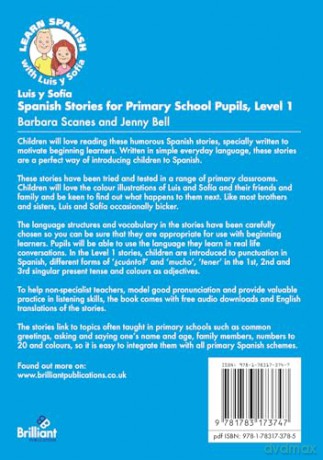 Luis y Sofía Spanish Stories for Primary School Pupils, Level 1: 7 Specially Written Short Stories for Beginning Learners - Barbara Scanes [KSIĄŻKA]
