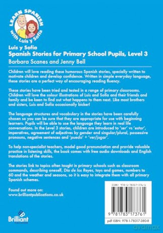 Luis y Sofía Spanish Stories for Primary School Pupils, Level 3: 7 Specially Written Short Stories to Develop Reading Fluency - Barbara Scanes [KSIĄŻKA]