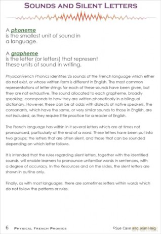 Physical French Phonics: A Sound, Action and Spelling System for Teaching French Phonics - Sue Cave [KSIĄŻKA]