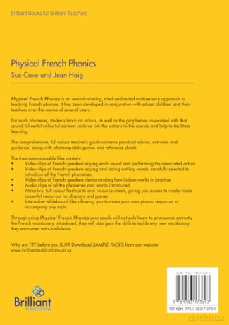 Physical French Phonics: A Sound, Action and Spelling System for Teaching French Phonics - Sue Cave [KSIĄŻKA]