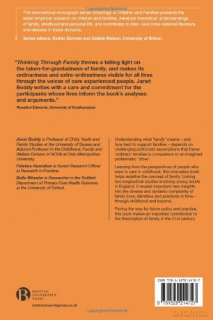 Thinking Through Family: Narratives of Care Experienced Lives (Sociology of Children and Families) - Janet Boddy [KSIĄŻKA]