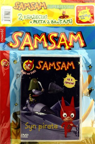SamSam! SuperZestaw 2 książki + prezent [KSIĄŻKA]
