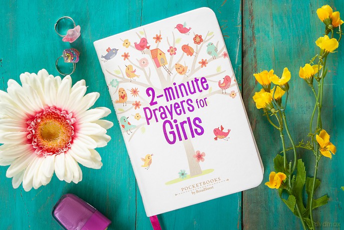 2-Minute Prayers for Girls: Pocketbooks by Broadstreet [KSIĄŻKA]