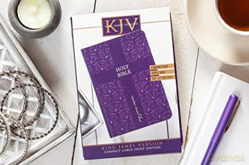 KJV Holy Bible Compact Amethyst: King James Version, Amethyst, compact [KSIĄŻKA]
