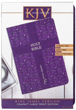 KJV Holy Bible Compact Amethyst: King James Version, Amethyst, compact [KSIĄŻKA]