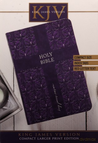KJV Holy Bible Compact Amethyst: King James Version, Amethyst, compact [KSIĄŻKA]