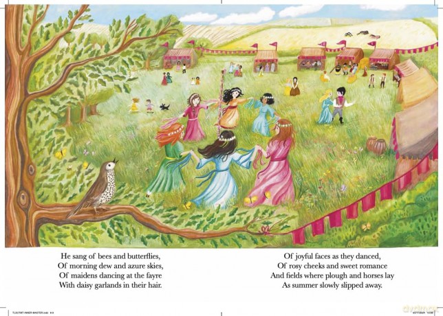 The Last Song of the Mistle Thrush - A timeless and beautifully illustrated children's poem that lingers in the heart - Ruth Mary Flanagan [KSIĄŻKA]