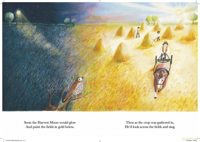 The Last Song of the Mistle Thrush - A timeless and beautifully illustrated children's poem that lingers in the heart - Ruth Mary Flanagan [KSIĄŻKA]