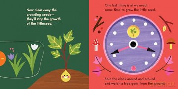 Grow, Seed, Grow!: Grow a Tree Right in the Book! - Caroline Derlatke [KSIĄŻKA]