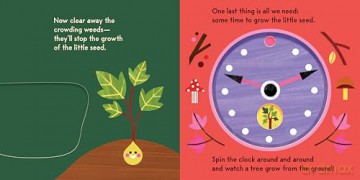 Grow, Seed, Grow!: Grow a Tree Right in the Book! - Caroline Derlatke [KSIĄŻKA]