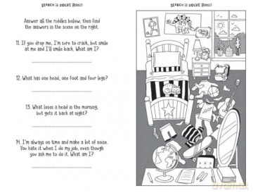 Search and Solve Riddles: More than 150 cryptic brainteasers for riddle-loving kids and their families - Gary Panton [KSIĄŻKA]