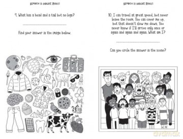 Search and Solve Riddles: More than 150 cryptic brainteasers for riddle-loving kids and their families - Gary Panton [KSIĄŻKA]
