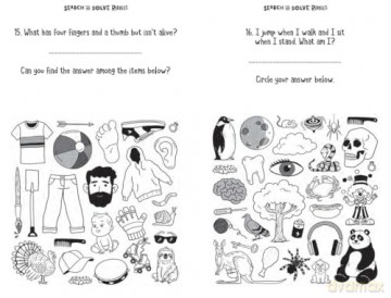 Search and Solve Riddles: More than 150 cryptic brainteasers for riddle-loving kids and their families - Gary Panton [KSIĄŻKA]