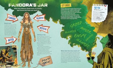 Factology: Greek Myths: Open Up a World of Information! - Button Books [KSIĄŻKA]