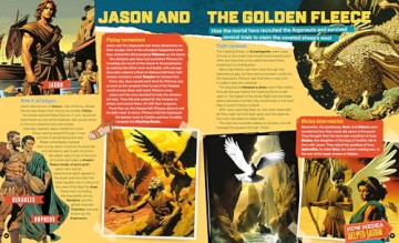 Factology: Greek Myths: Open Up a World of Information! - Button Books [KSIĄŻKA]